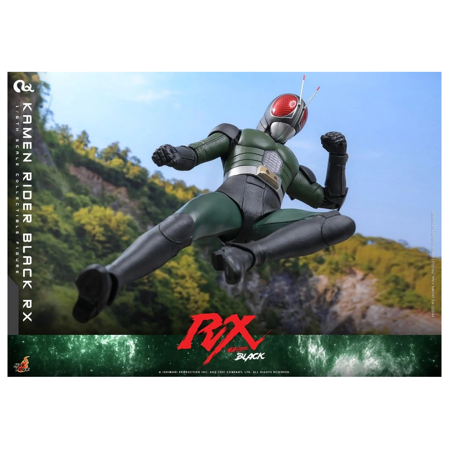 Kamen Rider Black RX akcijska figura 1/6 Kamen Rider Black RX 31 cm fotografija proizvoda