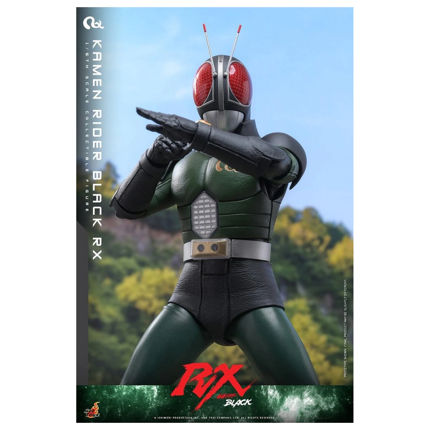Kamen Rider Black RX akcijska figura 1/6 Kamen Rider Black RX 31 cm fotografija proizvoda