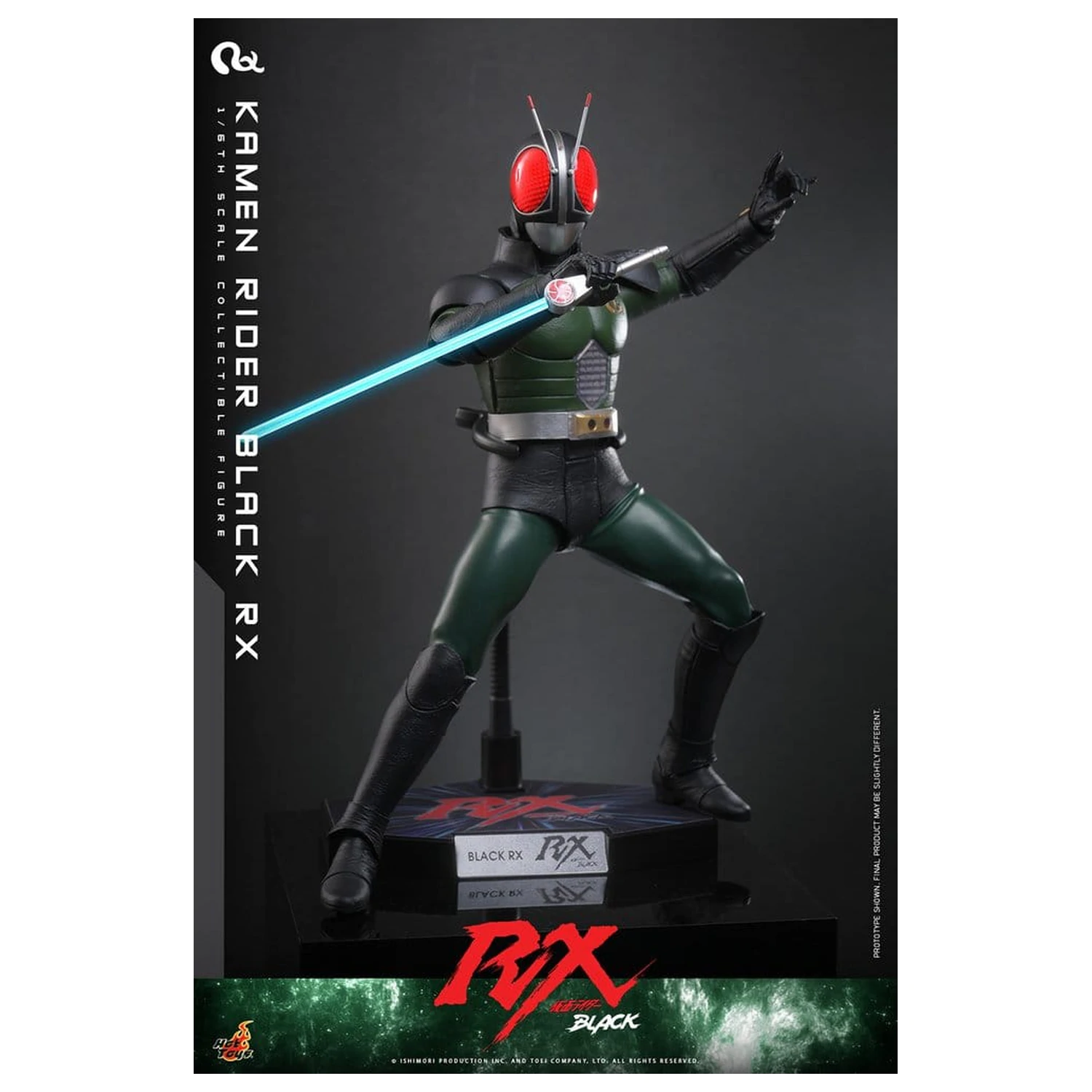Kamen Rider Black RX akcijska figura 1/6 Kamen Rider Black RX 31 cm fotografija proizvoda