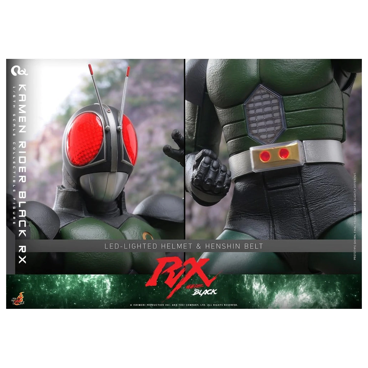 Kamen Rider Black RX akcijska figura 1/6 Kamen Rider Black RX 31 cm fotografija proizvoda