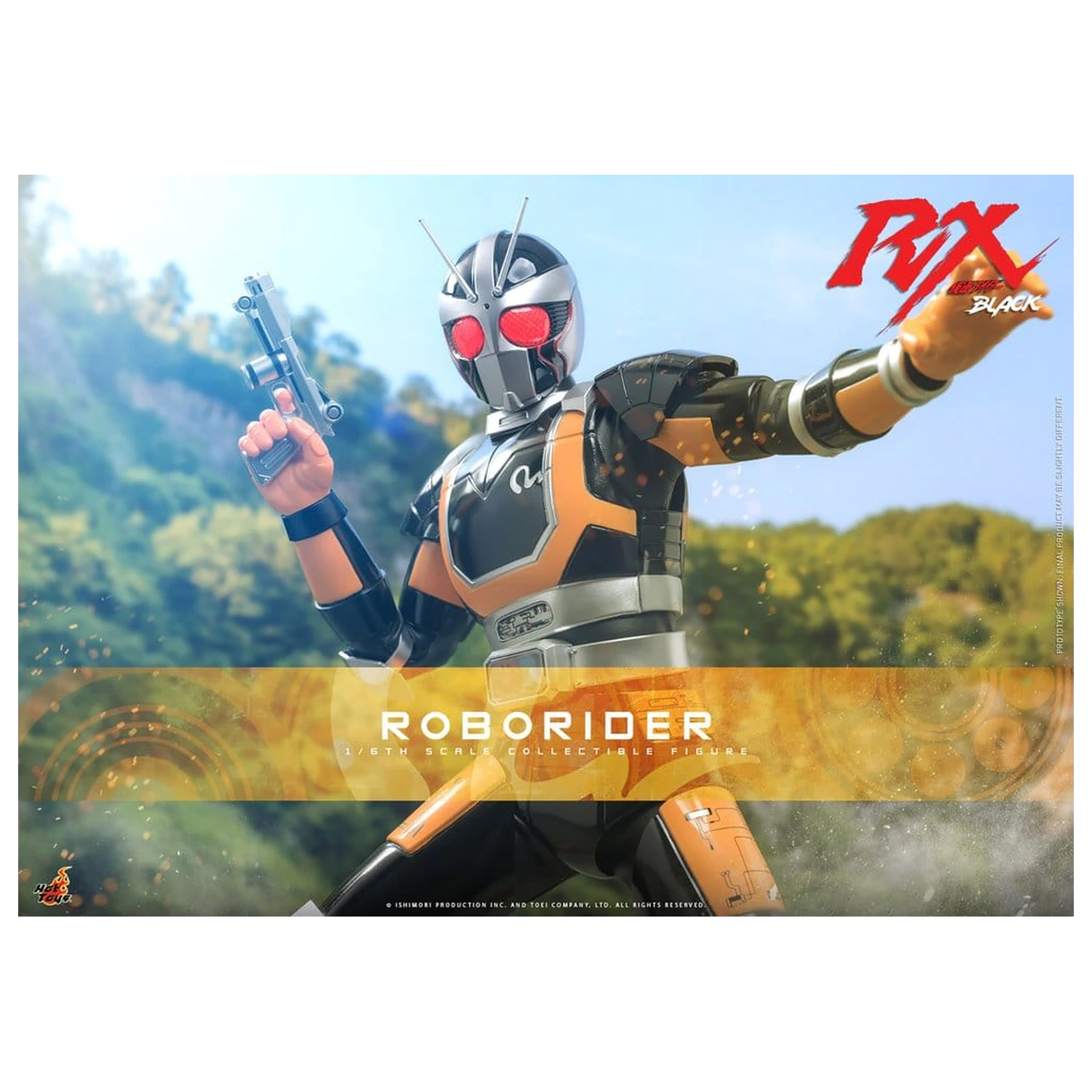 Kamen Rider Black RX akcijska figura 1/6 RoboRider 31 cm fotografija proizvoda