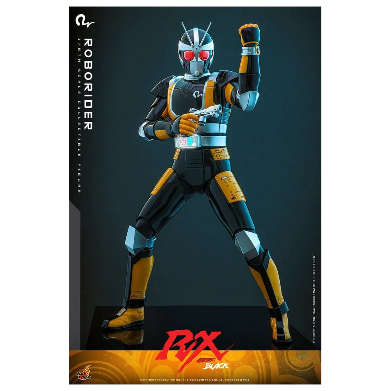 Kamen Rider Black RX akcijska figura 1/6 RoboRider 31 cm fotografija proizvoda