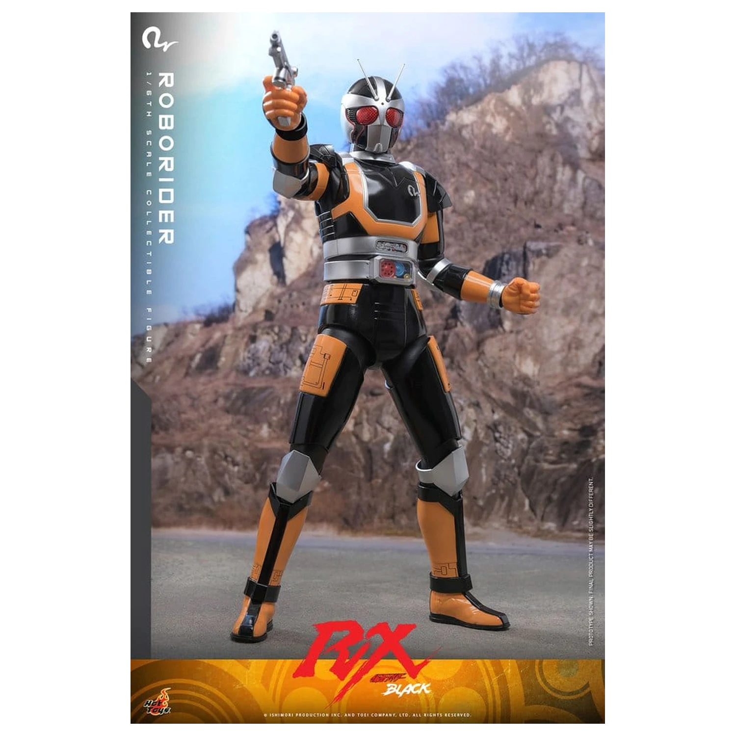 Kamen Rider Black RX akcijska figura 1/6 RoboRider 31 cm fotografija proizvoda