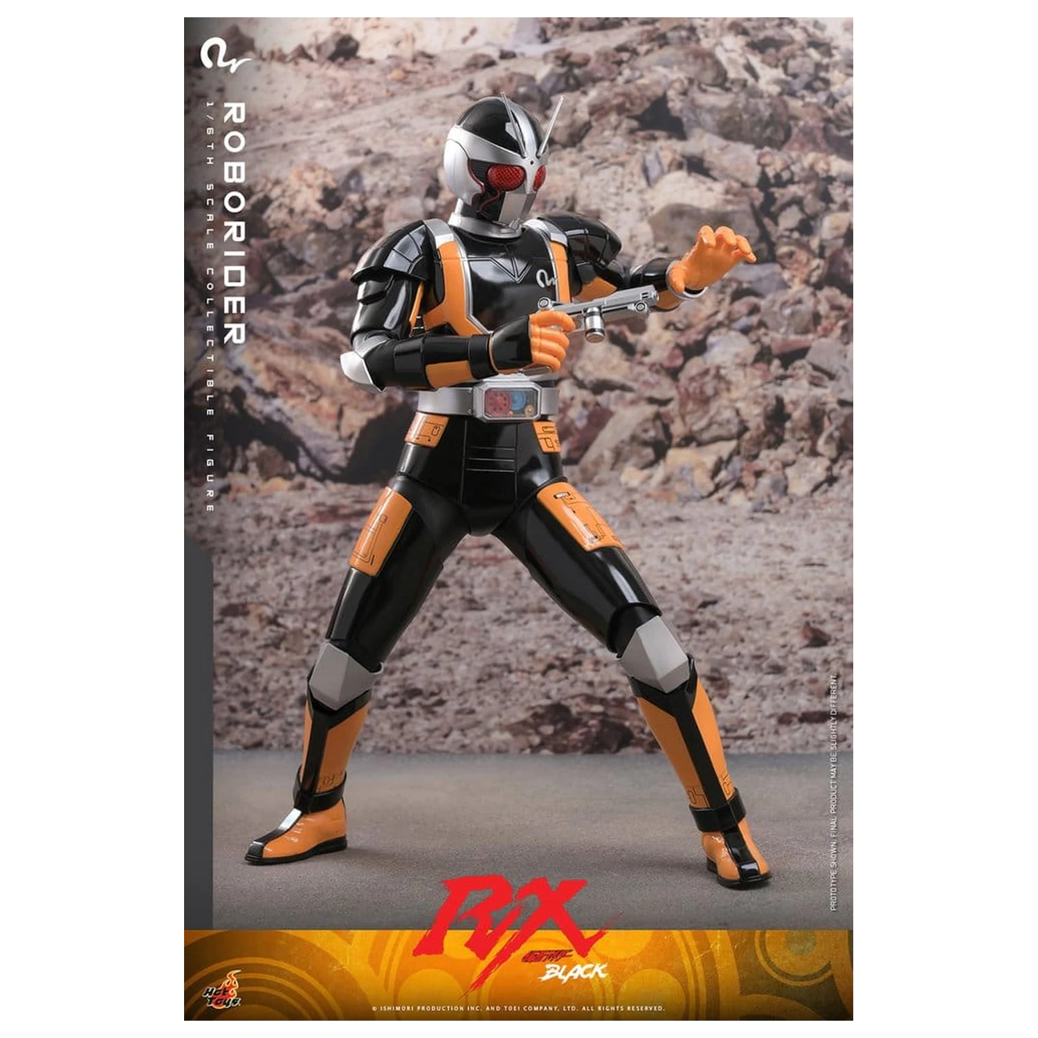 Kamen Rider Black RX akcijska figura 1/6 RoboRider 31 cm fotografija proizvoda