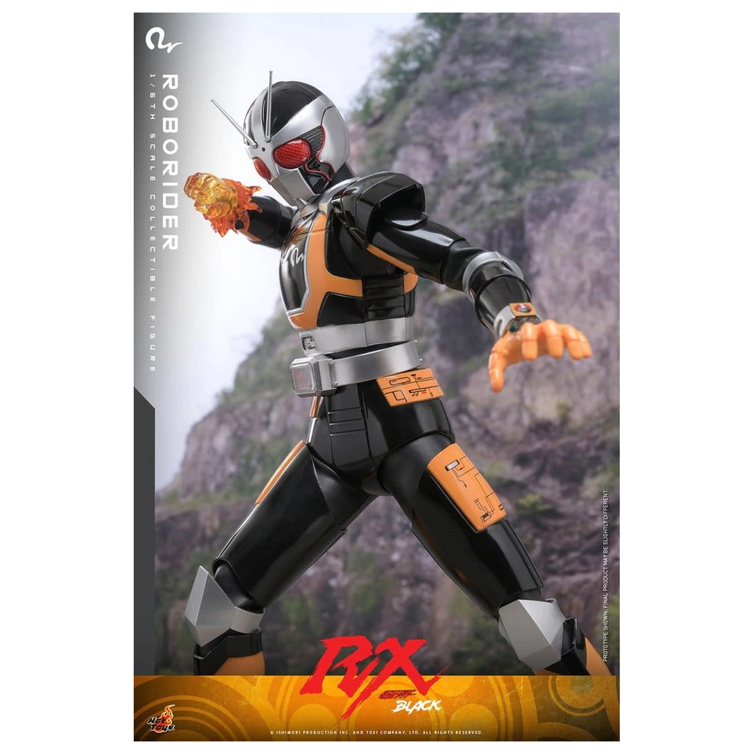 Kamen Rider Black RX akcijska figura 1/6 RoboRider 31 cm fotografija proizvoda