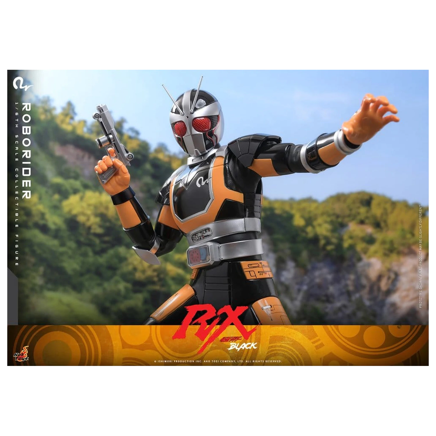 Kamen Rider Black RX akcijska figura 1/6 RoboRider 31 cm fotografija proizvoda
