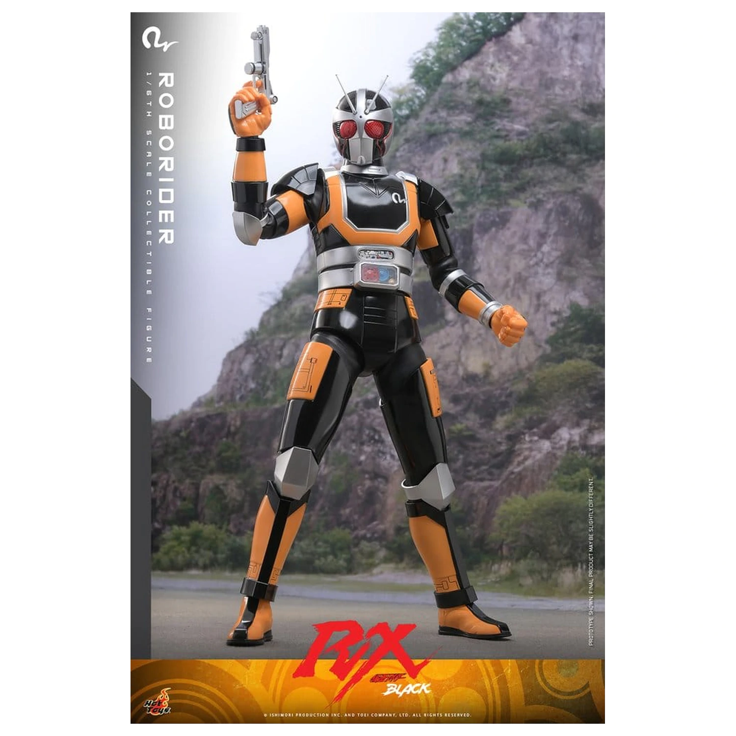 Kamen Rider Black RX akcijska figura 1/6 RoboRider 31 cm fotografija proizvoda