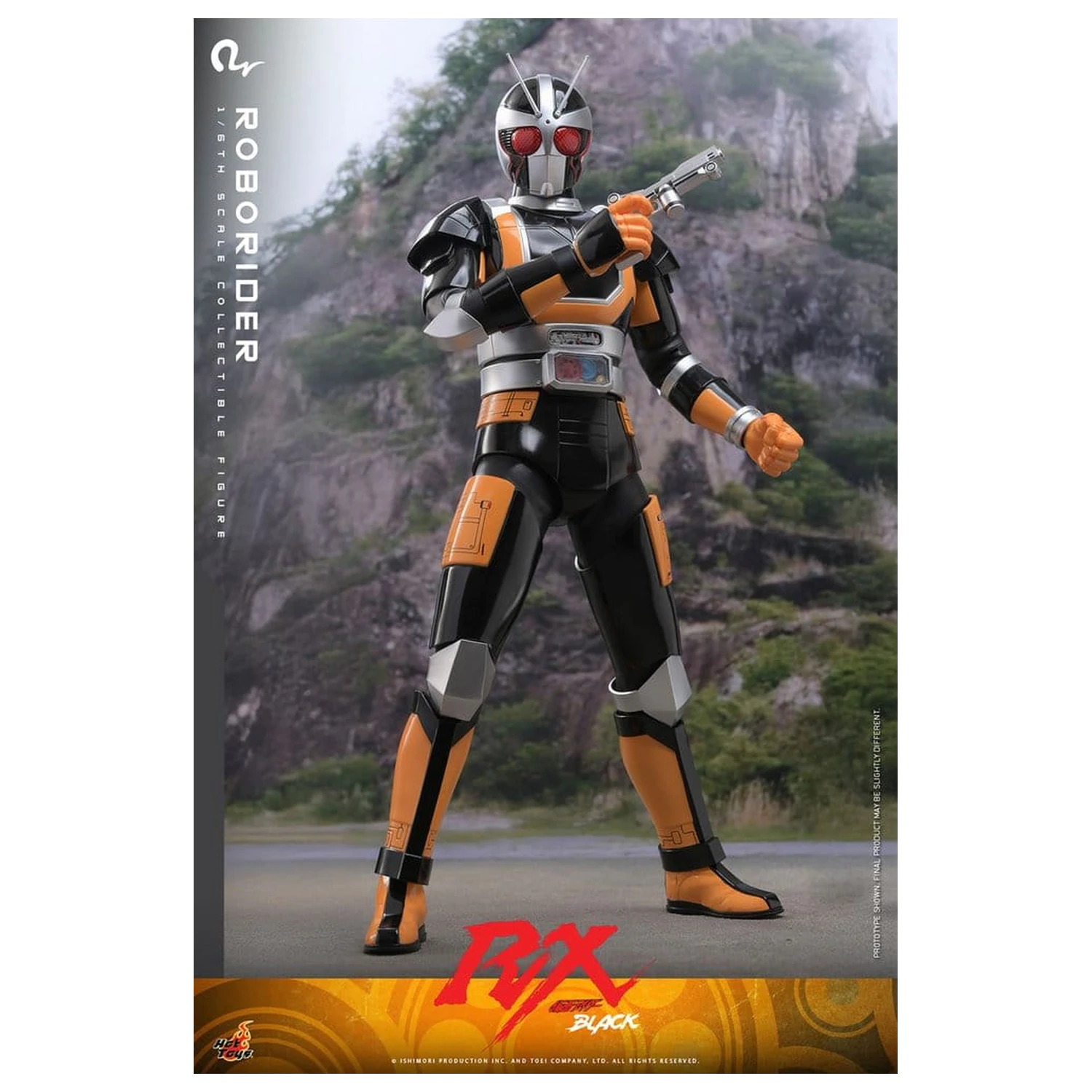 Kamen Rider Black RX akcijska figura 1/6 RoboRider 31 cm fotografija proizvoda