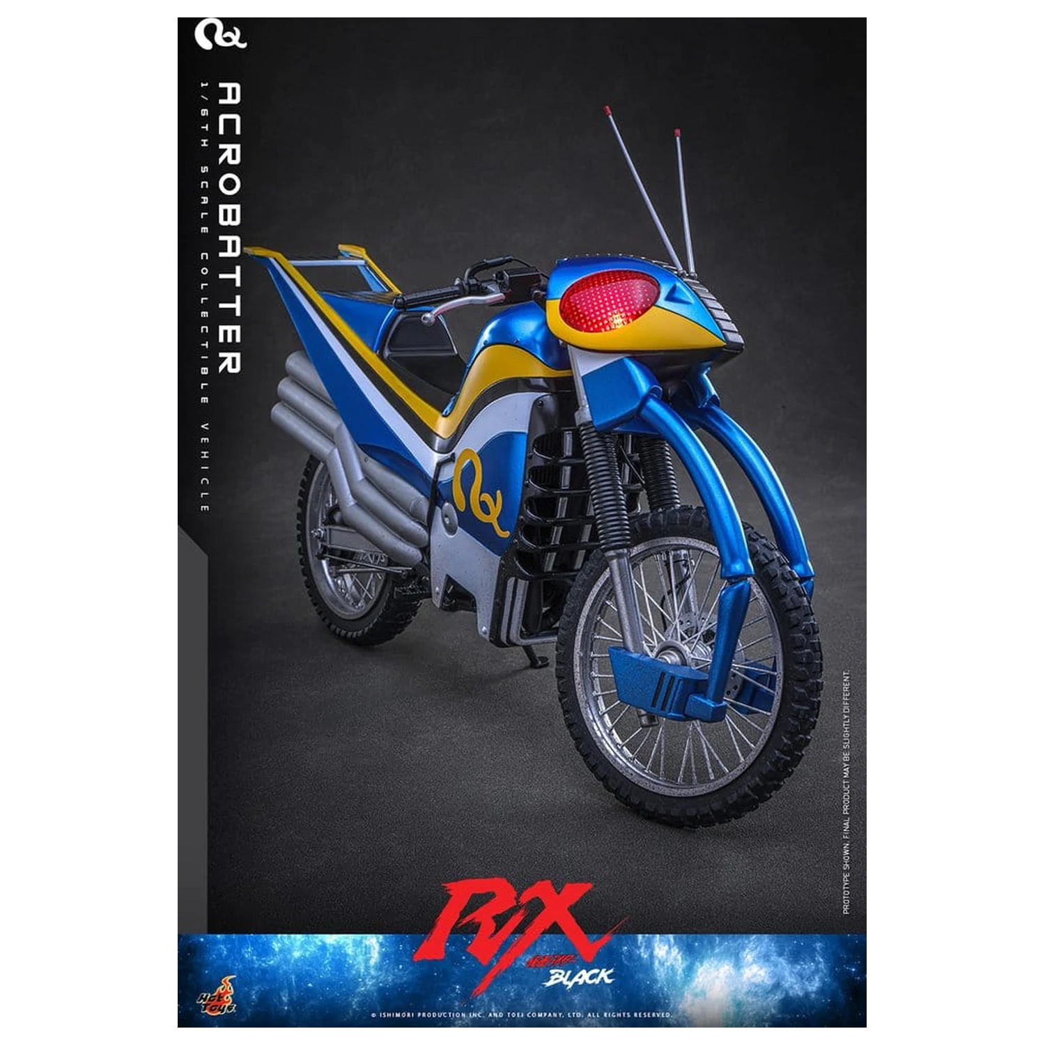 Kamen Rider Black RX Vozilo 1/6 Acrobatter 38 cm fotografija proizvoda