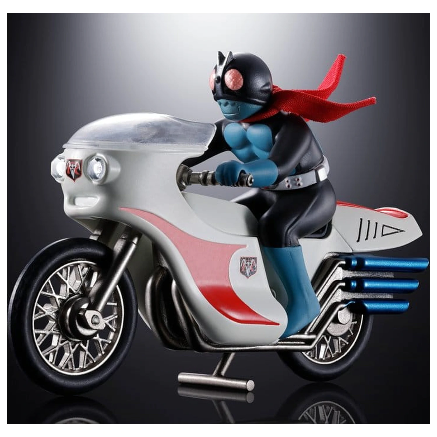Kamen Rider Chogokin Diecast akcijska figura Cyclone (Masked Rider 1) 9 cm fotografija proizvoda