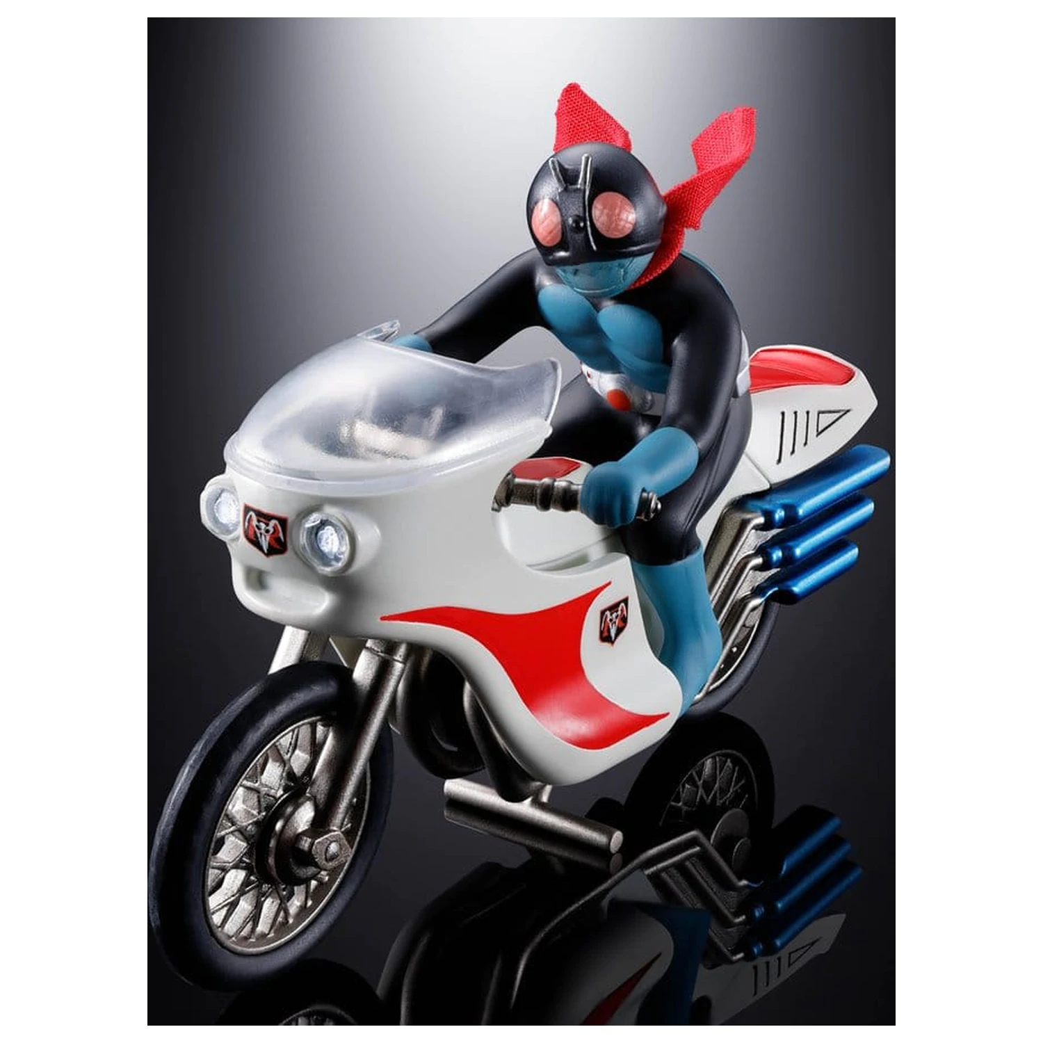 Kamen Rider Chogokin Diecast akcijska figura Cyclone (Masked Rider 1) 9 cm fotografija proizvoda