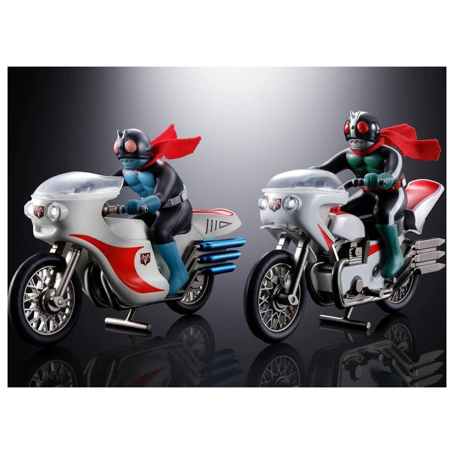 Kamen Rider Chogokin Diecast akcijska figura Cyclone (Masked Rider 1) 9 cm fotografija proizvoda