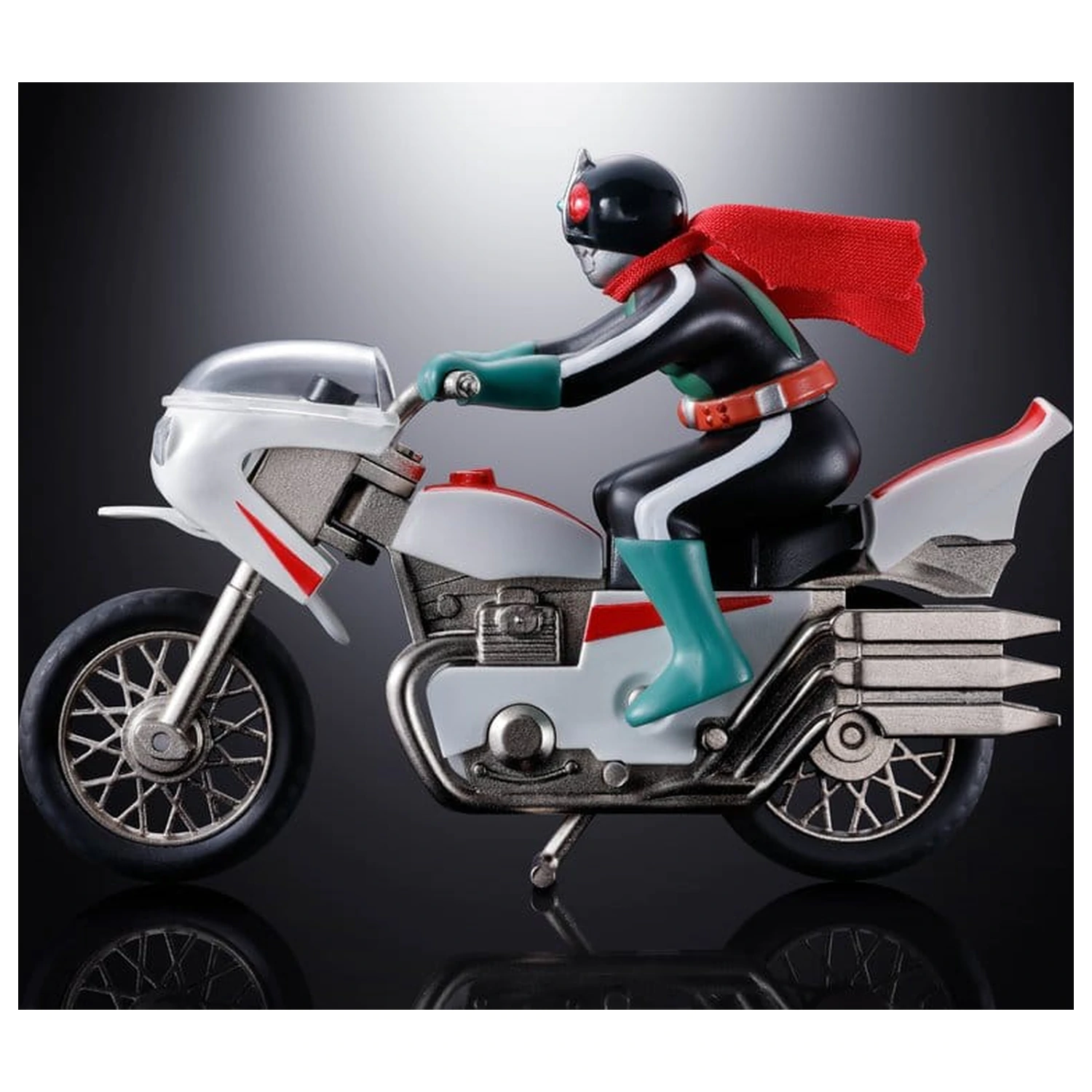 Kamen Rider Chogokin Diecast akcijska figura Cyclone (Masked Rider 2) 9 cm fotografija proizvoda