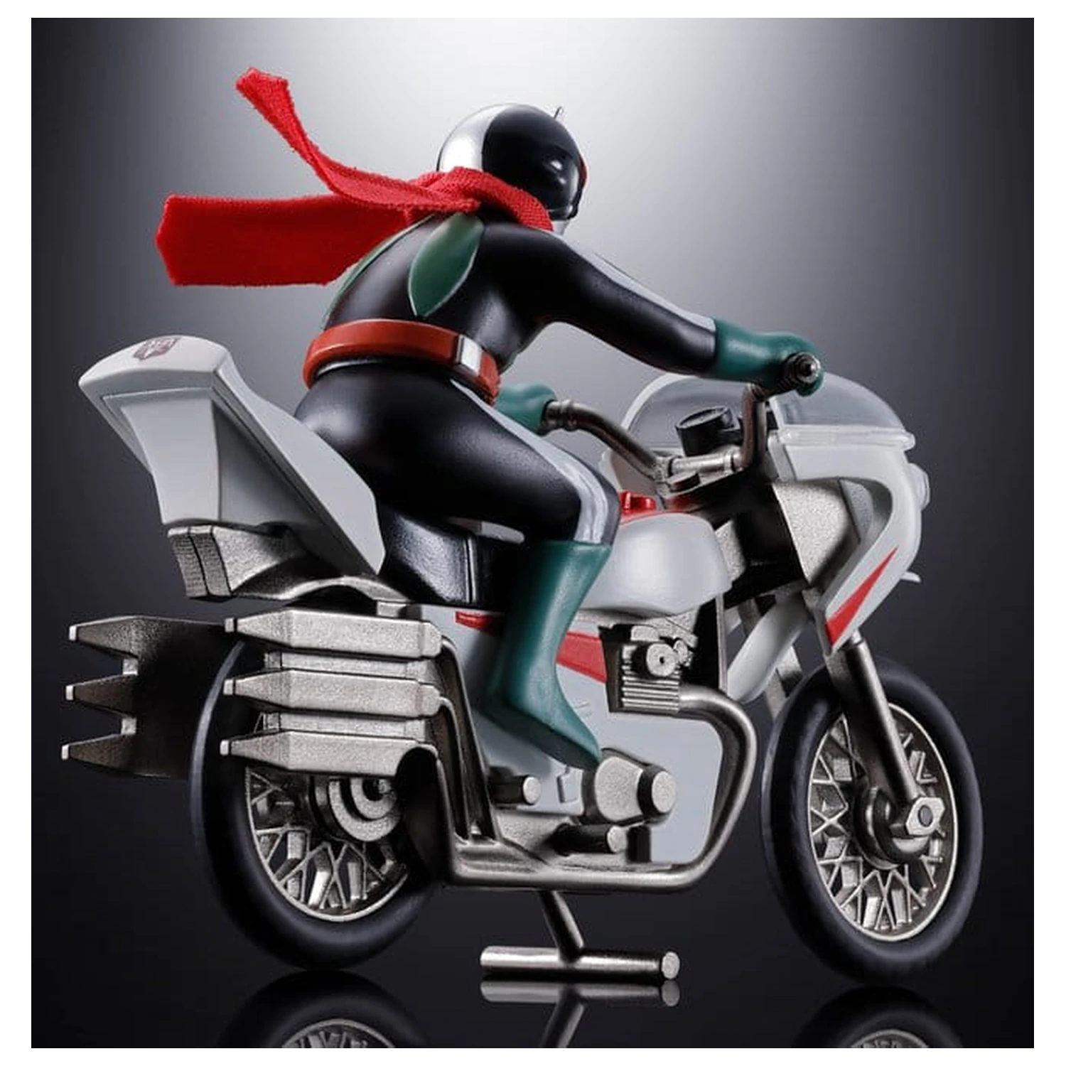 Kamen Rider Chogokin Diecast akcijska figura Cyclone (Masked Rider 2) 9 cm fotografija proizvoda