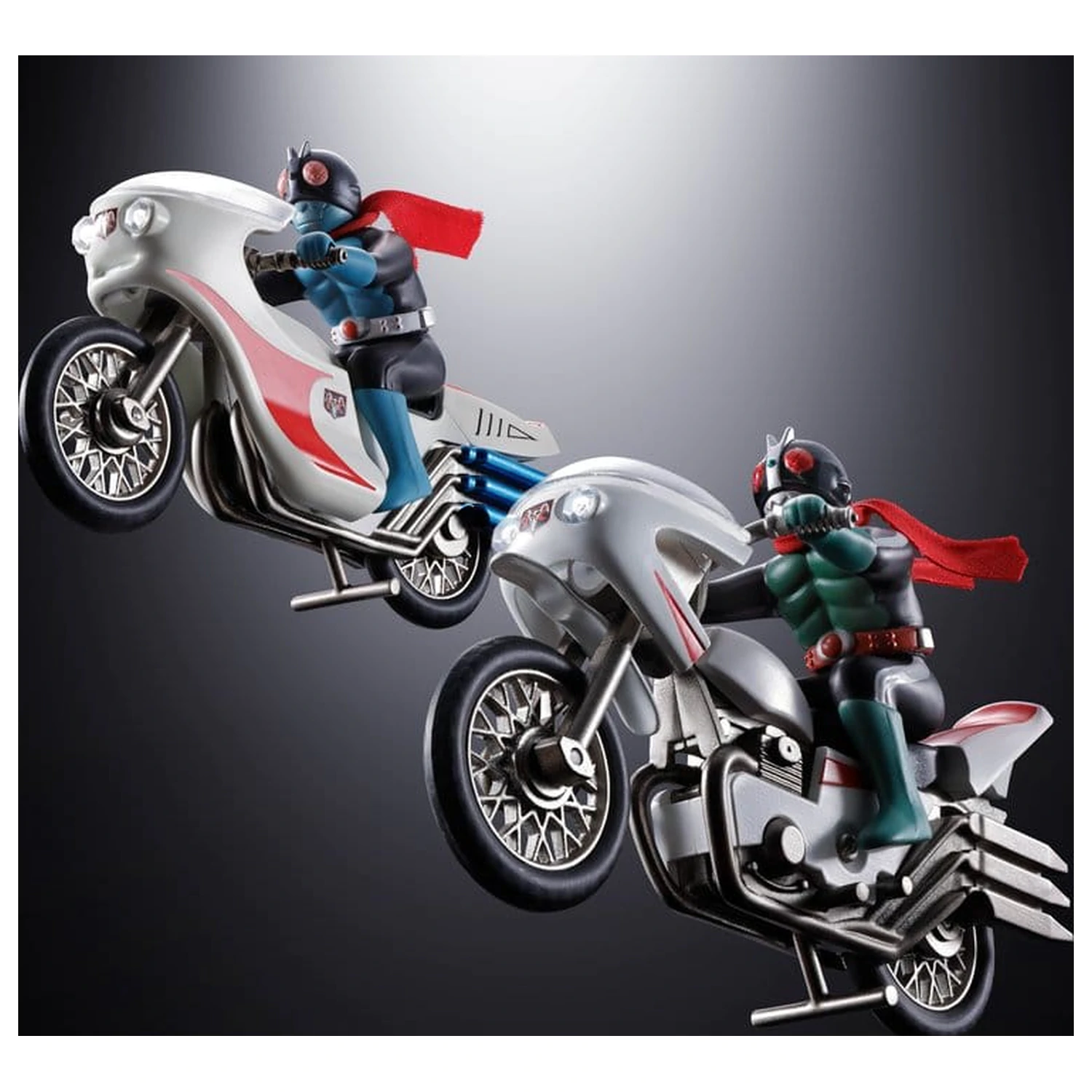 Kamen Rider Chogokin Diecast akcijska figura Cyclone (Masked Rider 2) 9 cm fotografija proizvoda