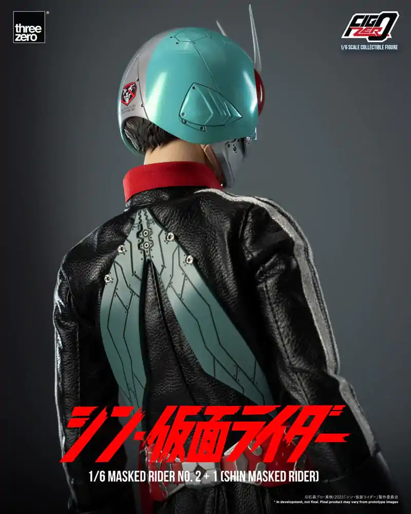 Kamen Rider FigZero akcijska figura 1/6 Masked Rider No.2+1 (Shin Masked Rider) 32 cm fotografija proizvoda