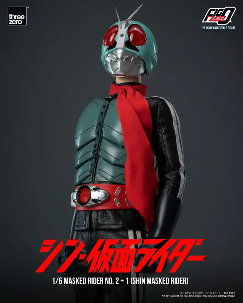 Kamen Rider FigZero akcijska figura 1/6 Masked Rider No.2+1 (Shin Masked Rider) 32 cm fotografija proizvoda