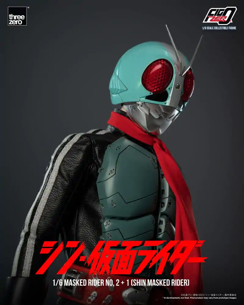 Kamen Rider FigZero akcijska figura 1/6 Masked Rider No.2+1 (Shin Masked Rider) 32 cm fotografija proizvoda