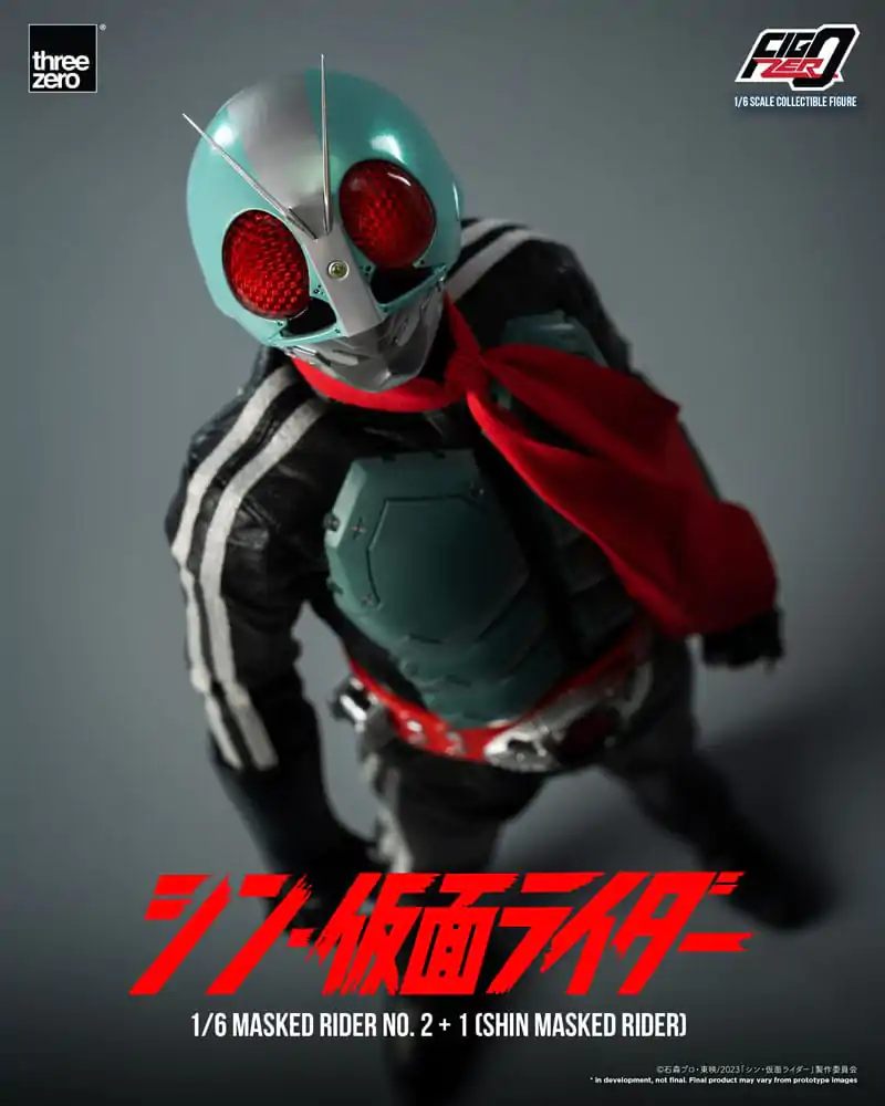 Kamen Rider FigZero akcijska figura 1/6 Masked Rider No.2+1 (Shin Masked Rider) 32 cm fotografija proizvoda