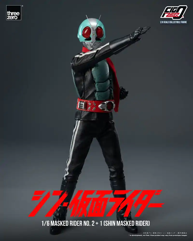 Kamen Rider FigZero akcijska figura 1/6 Masked Rider No.2+1 (Shin Masked Rider) 32 cm fotografija proizvoda