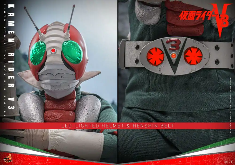 Kamen Rider V3 1/6 Kamen Rider V3 akcijska figura 30 cm fotografija proizvoda