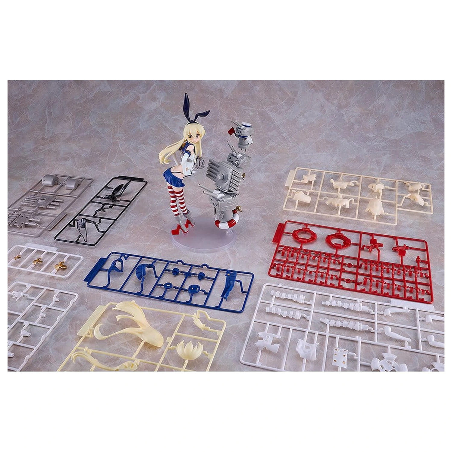 Kantai Collection -Kancolle- Set plastičnog modela Reincarnation Shimakaze 25 cm fotografija proizvoda