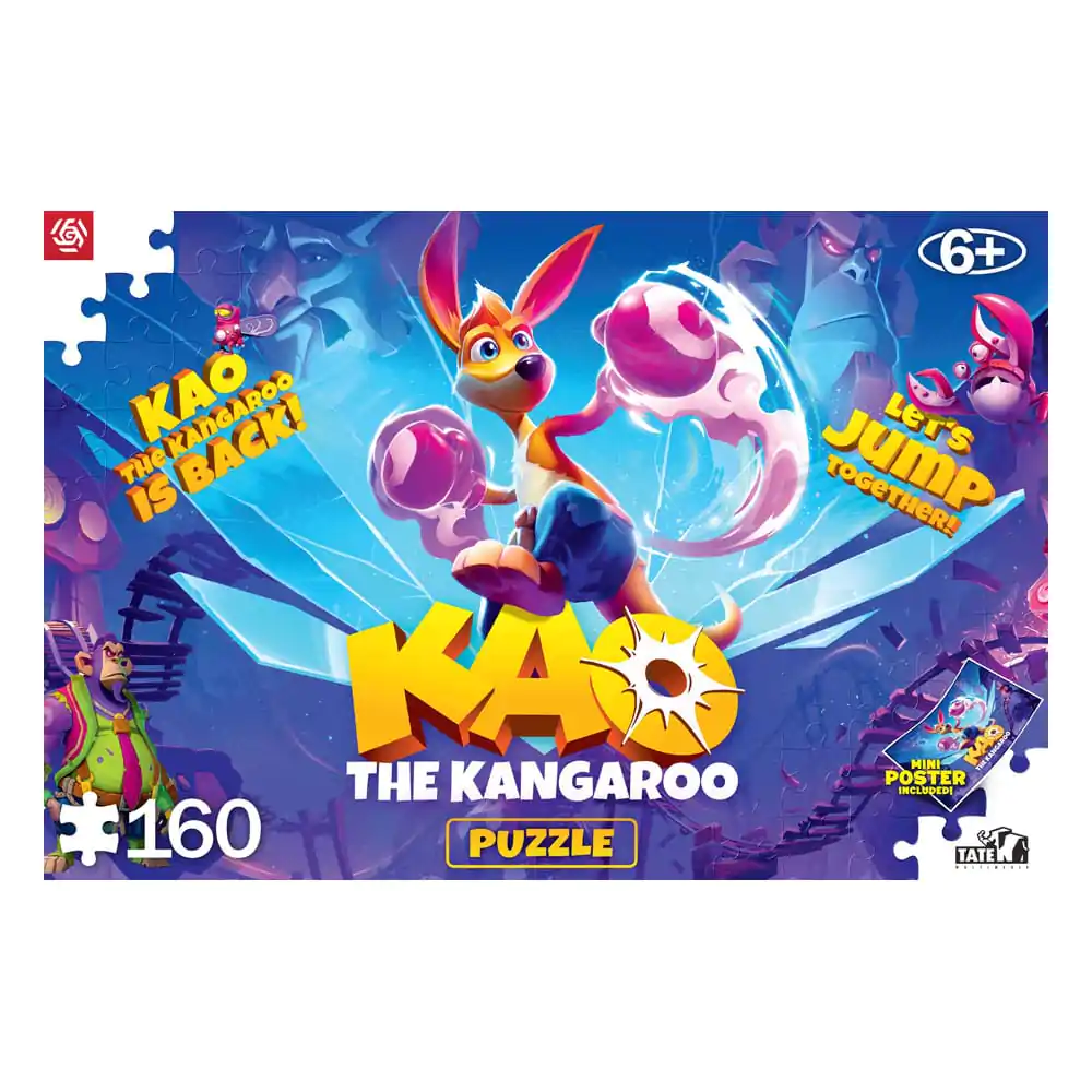 Kao The Kangaroo Kids Puzzle Kao se vratio (16 komada) fotografija proizvoda