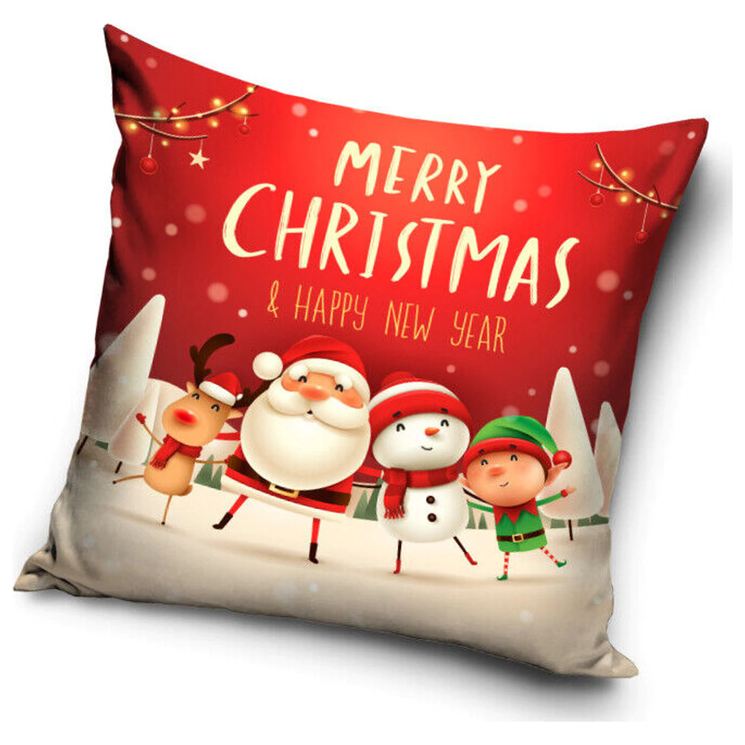 Božićna blagdanska jastučnica fotografija proizvoda