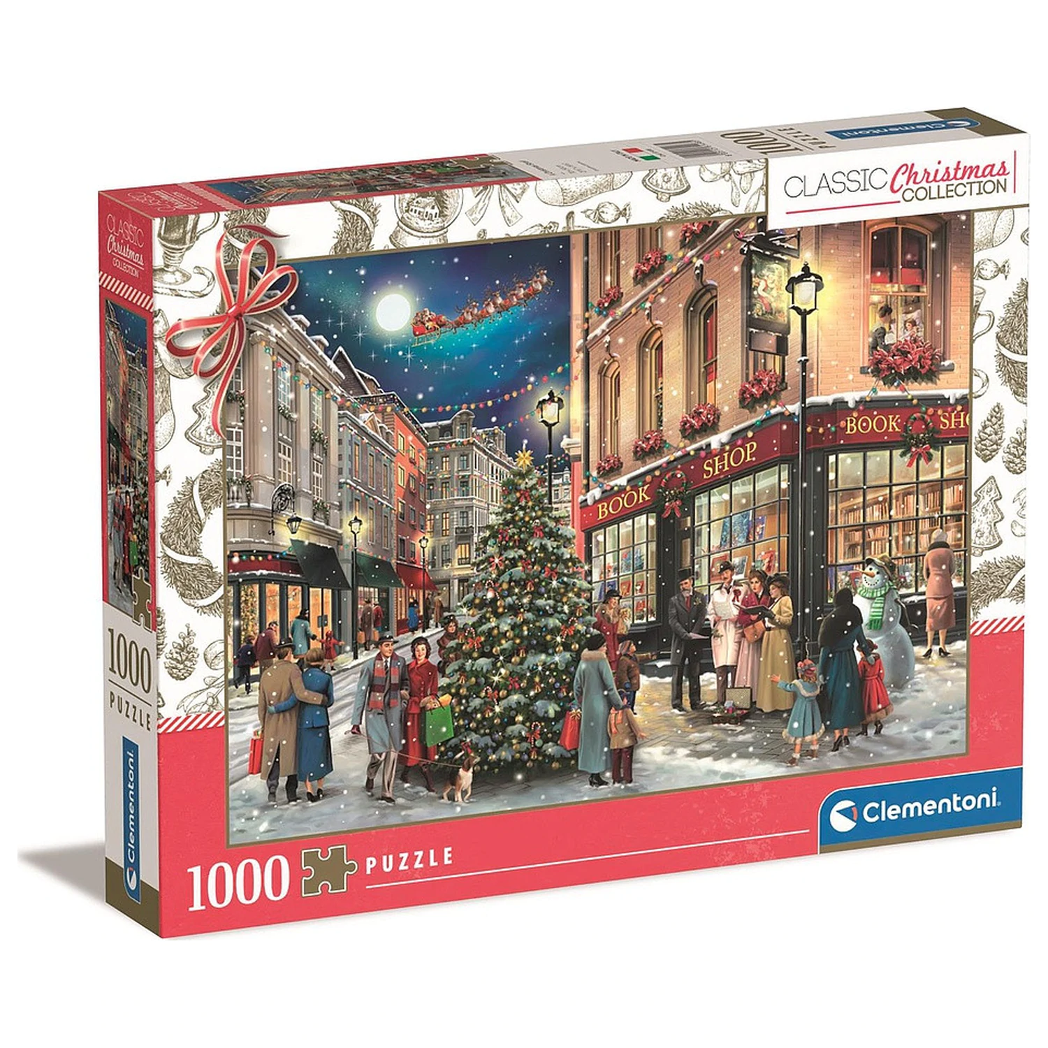 Christmas Stroll puzzle od 1000 dijelova fotografija proizvoda