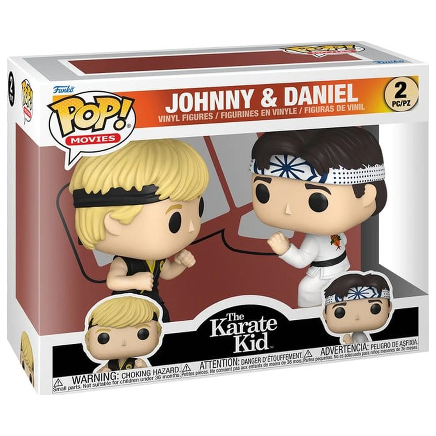 Karate Kid Funko POP! Movies vinilne figure 2-paket Johnny & Daniel 9 cm fotografija proizvoda