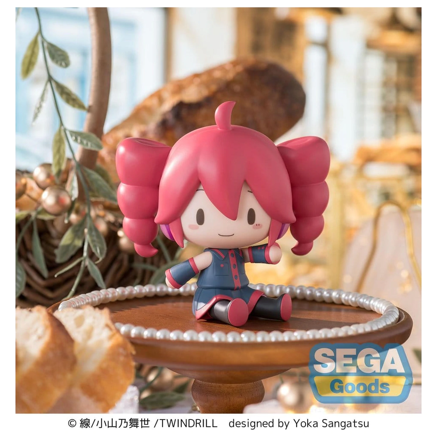 Kasane Teto fuwa petit mini figura Kasane Teto 8 cm fotografija proizvoda