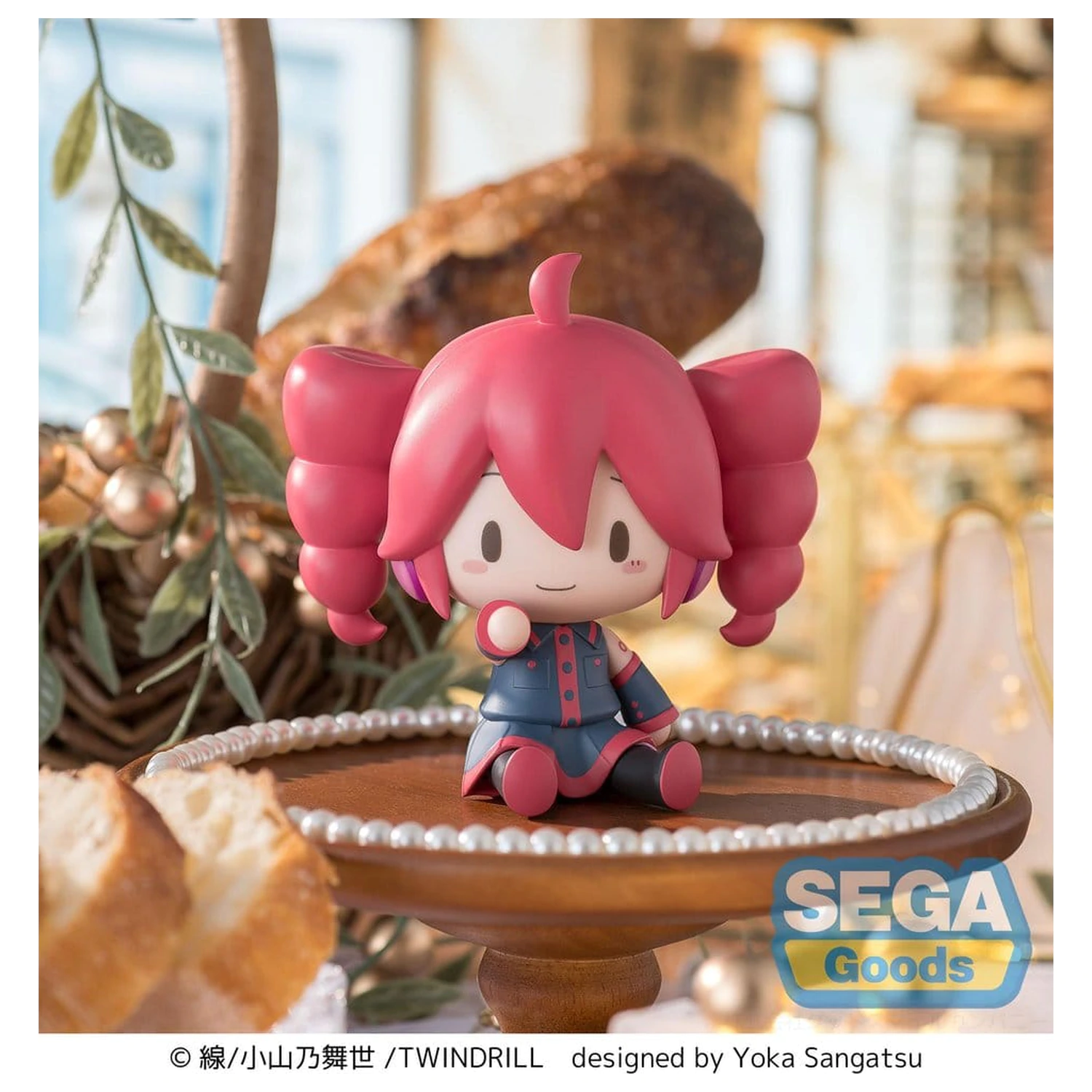 Kasane Teto fuwa petit mini figura Kasane Teto 8 cm fotografija proizvoda
