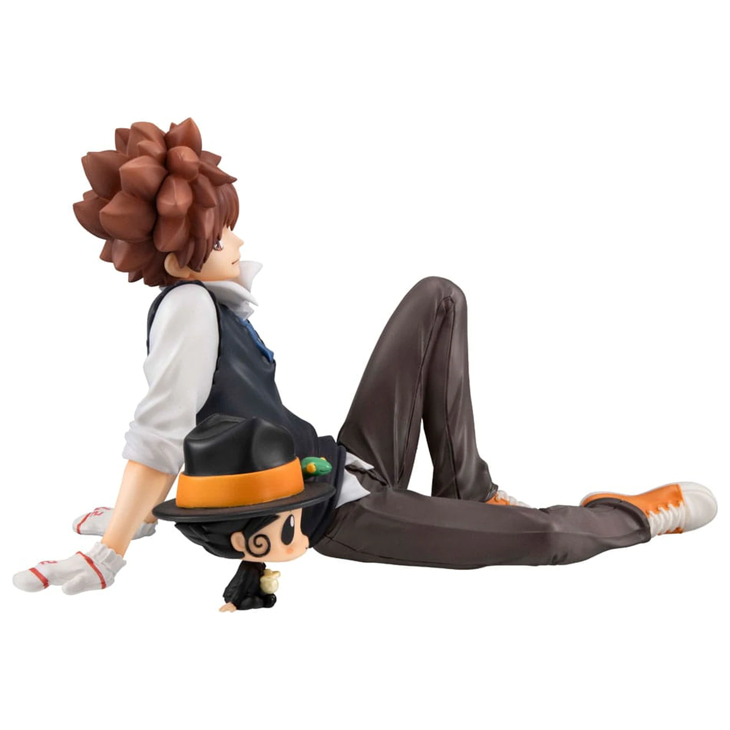 Katekyo Hitman Reborn! G.E.M. Series PVC kipić Tsuna & Reborn Palm Size 9 cm fotografija proizvoda