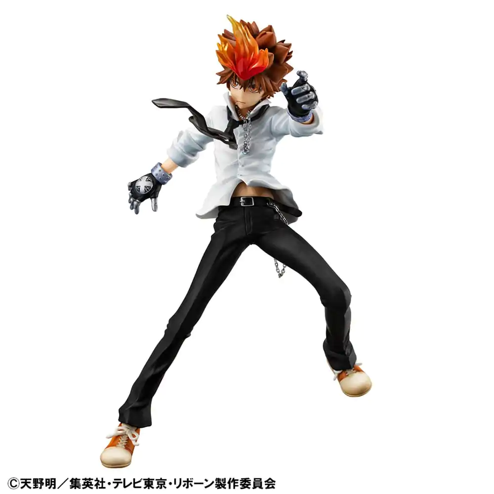 Katekyo Hitman Reborn! G.E.M. Series PVC Statua Tsunayoshi Sawada & Kyoya Hibari & Reborn Set 21 cm fotografija proizvoda
