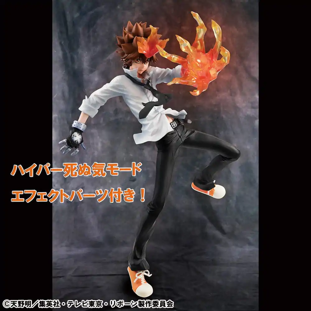 Katekyo Hitman Reborn! G.E.M. Series PVC Statua Tsunayoshi Sawada & Kyoya Hibari & Reborn Set 21 cm fotografija proizvoda