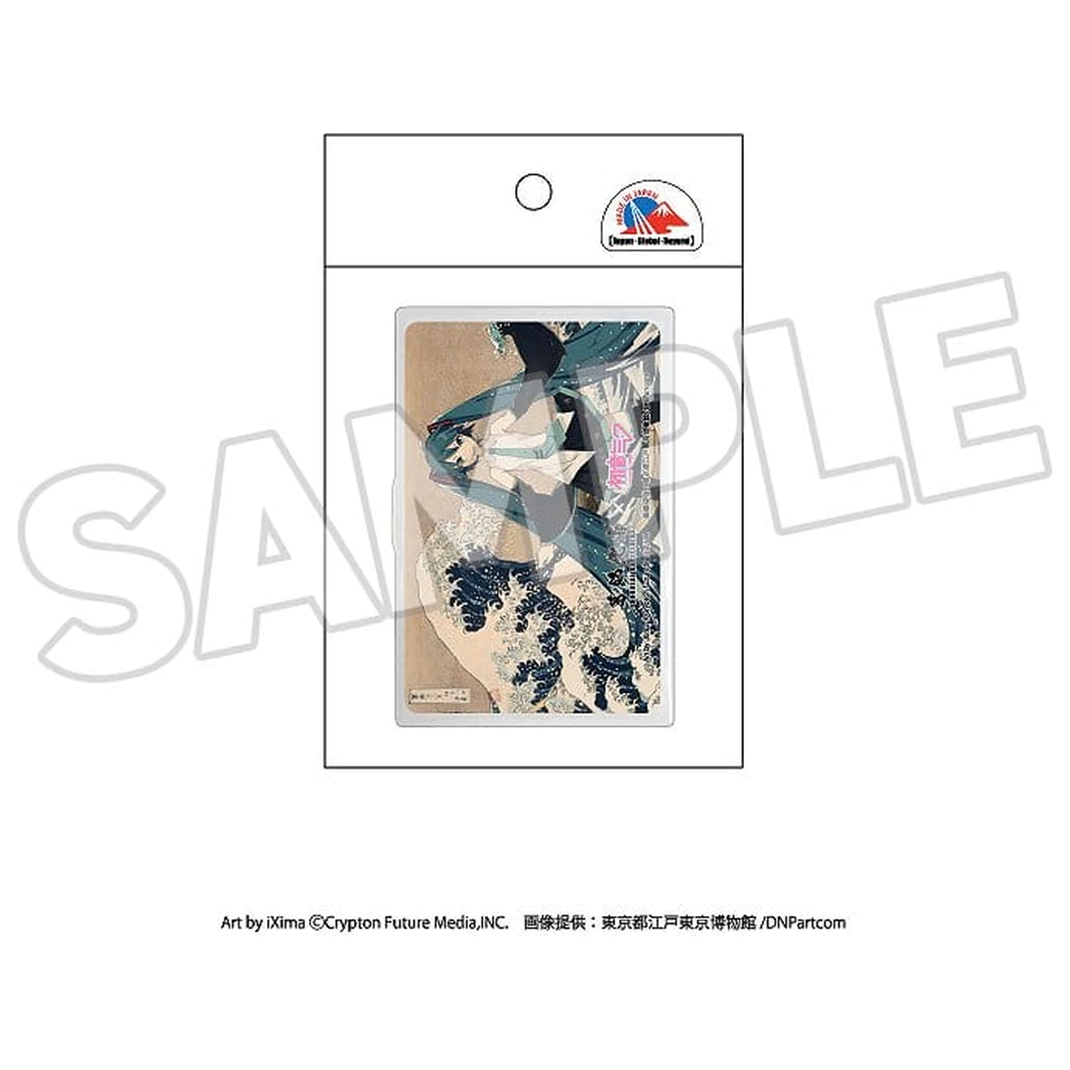 Katsushika Hokusai x Hatsune Miku Igraće karte fotografija proizvoda