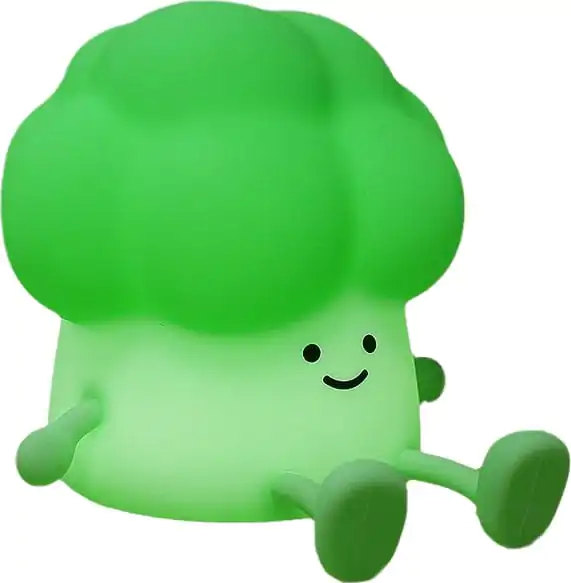 Kawaii 3D Noćno Svjetlo Brokula fotografija proizvoda