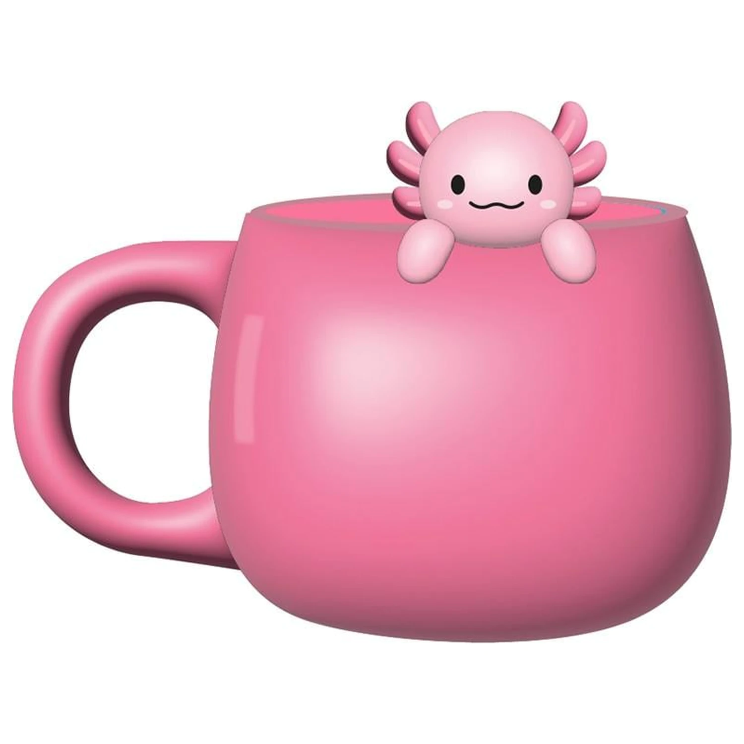 KAWAII Axolotly Keramička šalica fotografija proizvoda