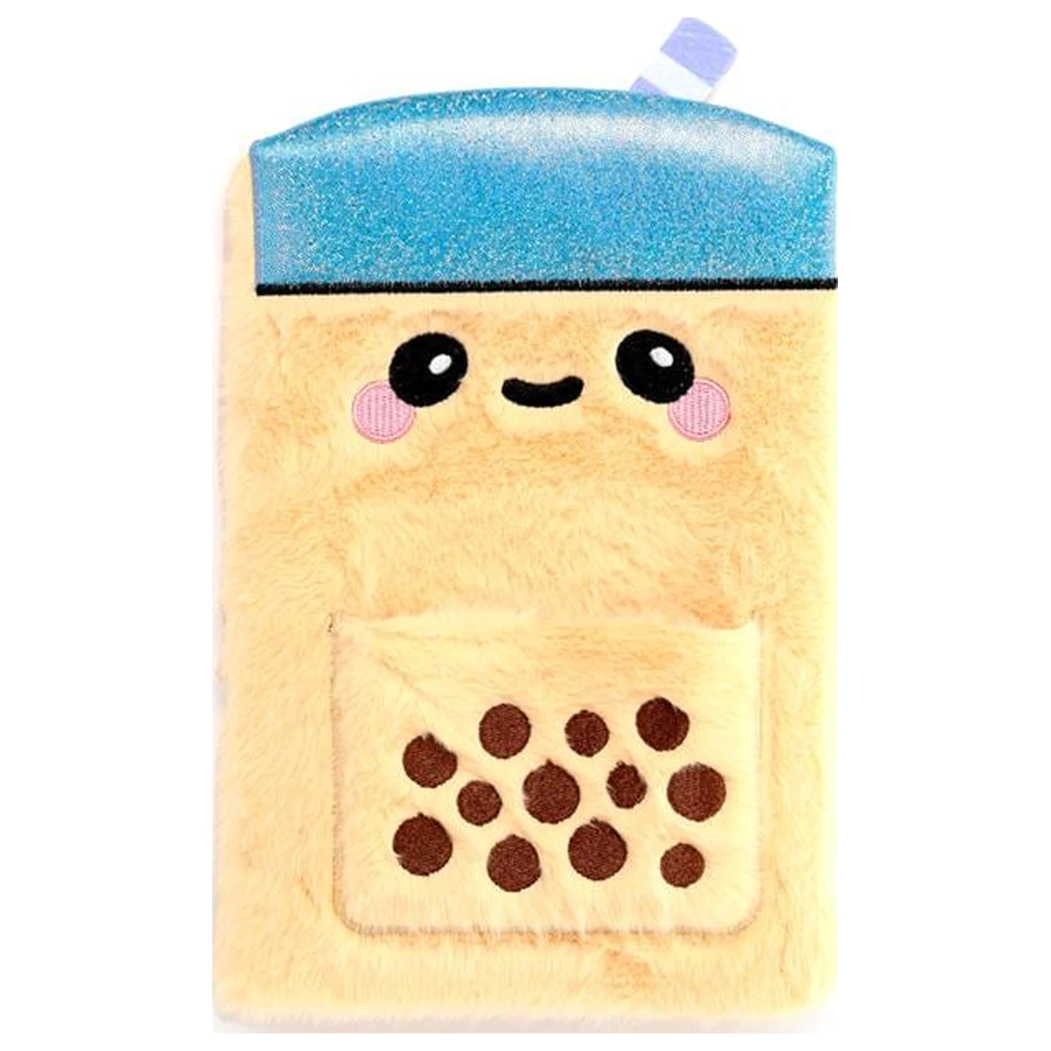 KAWAII Boba the Bubble Tea Premium Fluffy Bilježnica + 1 Mini fotografija proizvoda