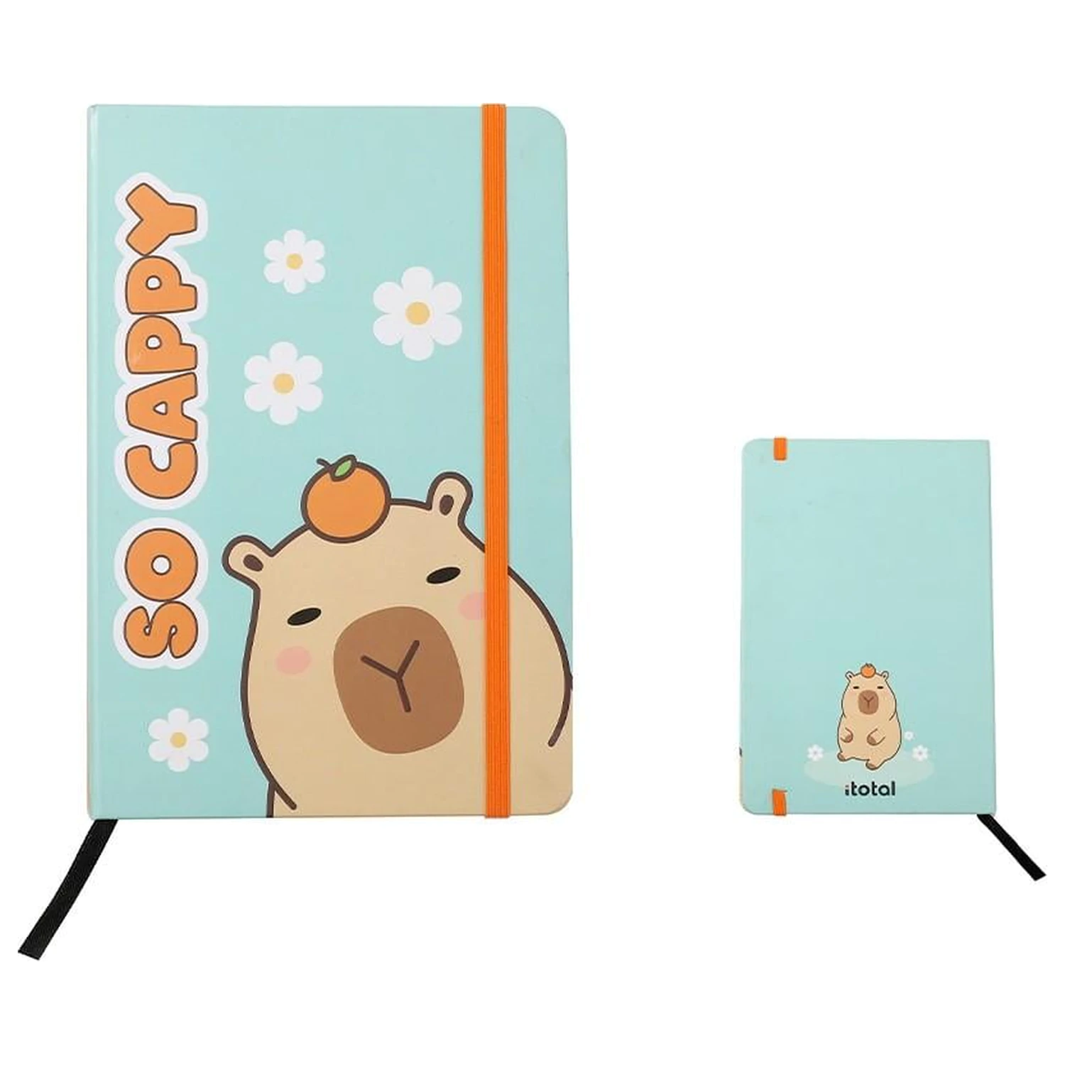 KAWAII Capybara bilježnica A5 fotografija proizvoda