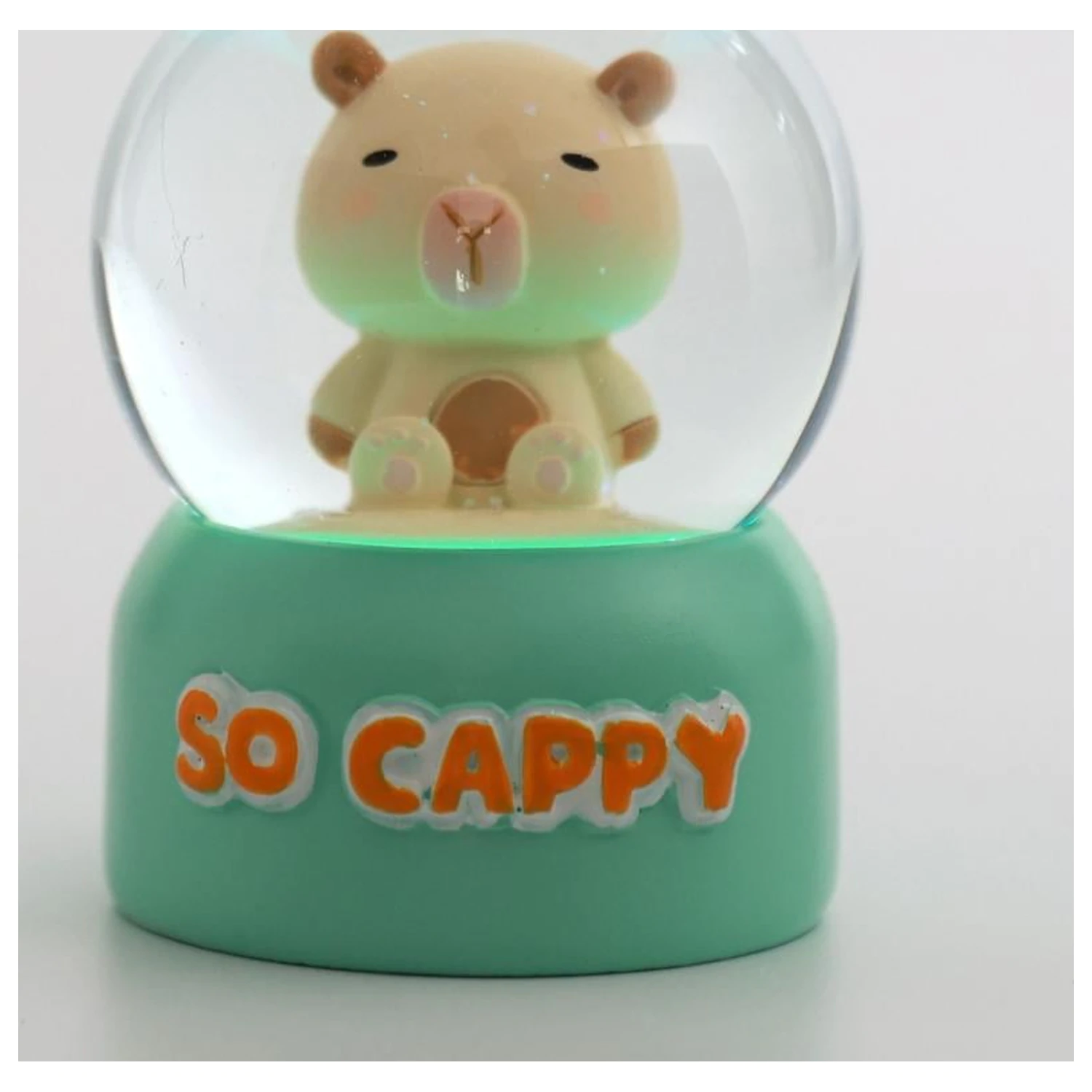 KAWAII Kapibara Snježne kugle fotografija proizvoda