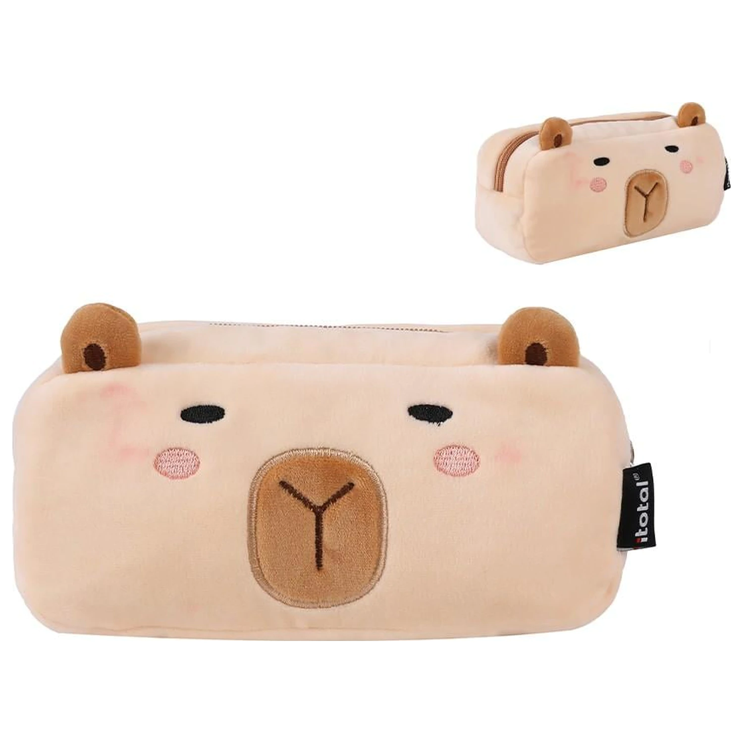 KAWAII Plišana pernica s kapibarom fotografija proizvoda