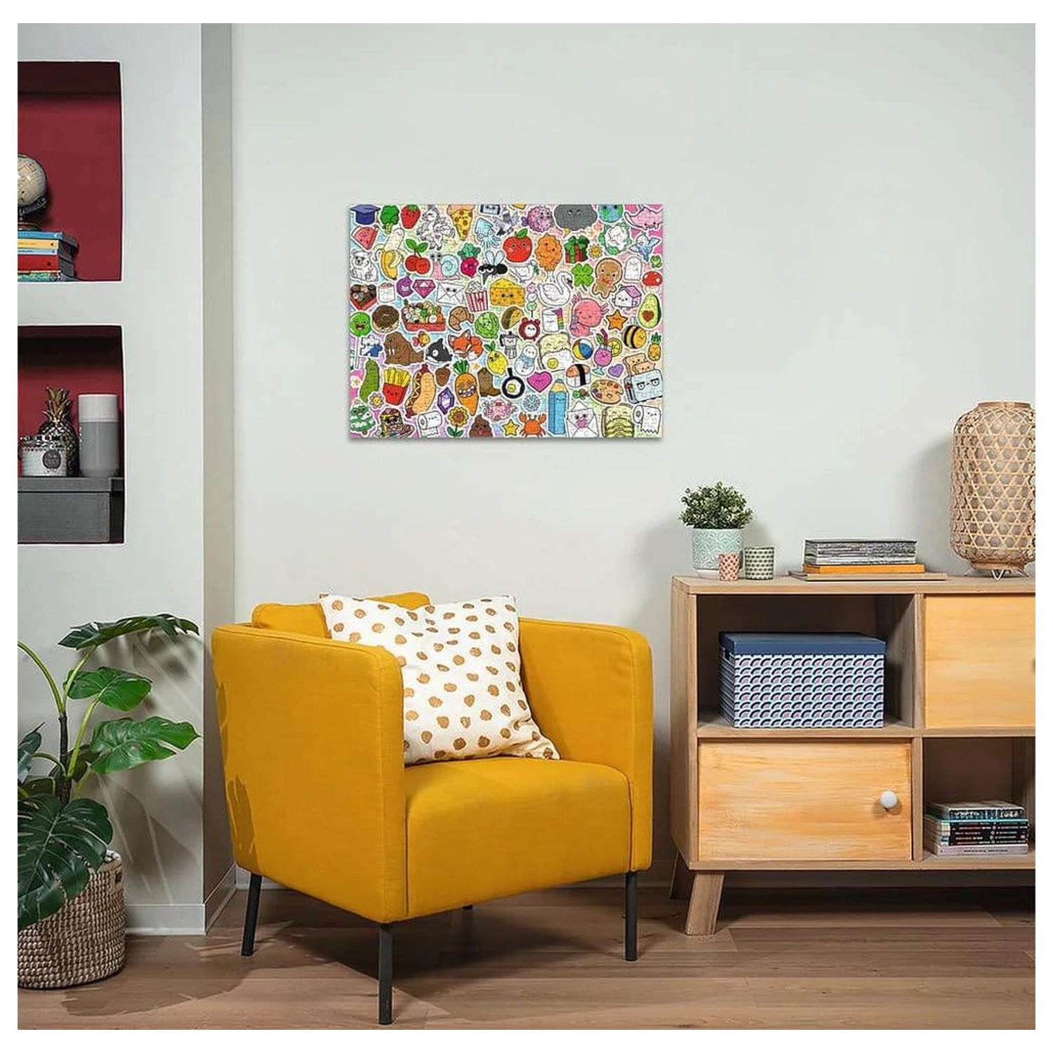 Kawaii Jigsaw Slagalica Slatki Kawaii Chaos (500 Komada) fotografija proizvoda