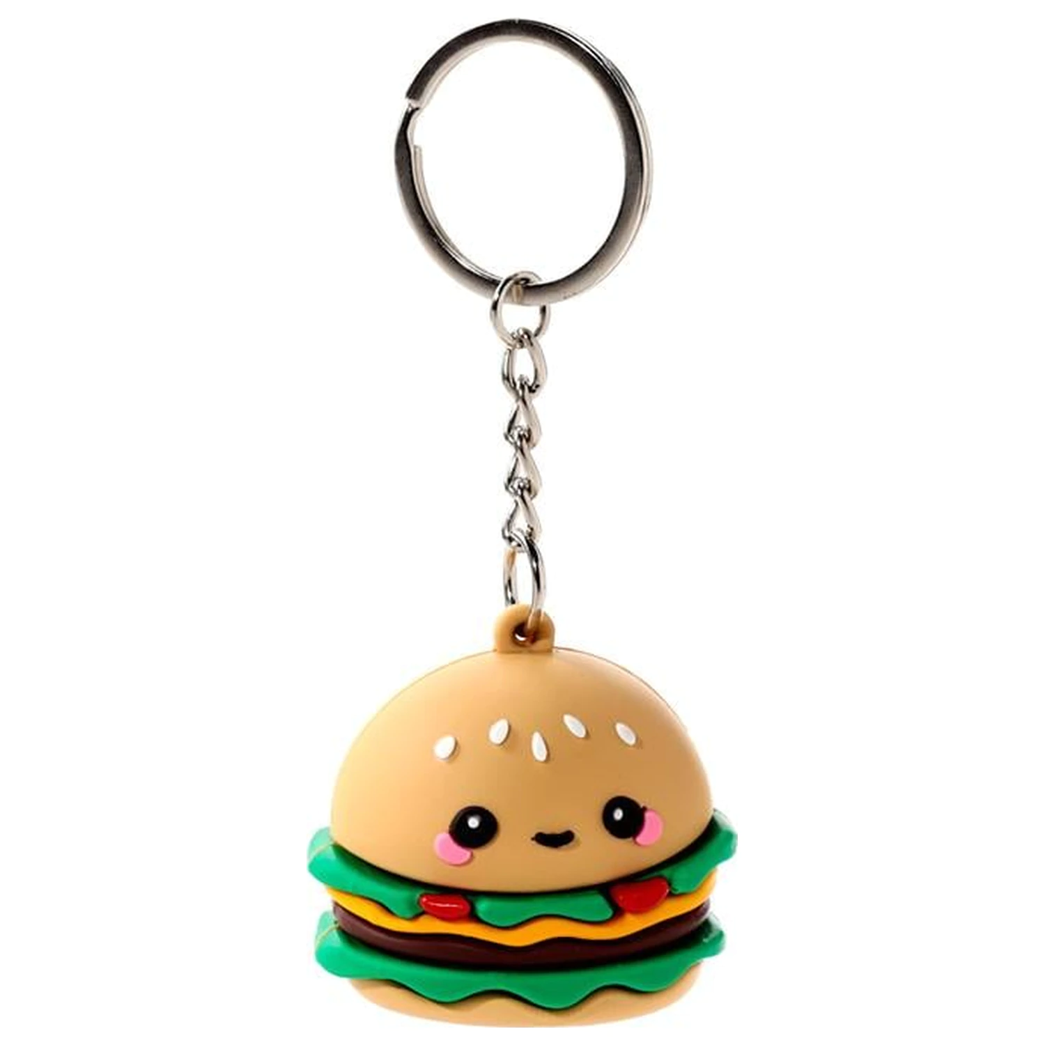 KAWAII Hammy the Burger PVC 3D privjesak za ključeve fotografija proizvoda