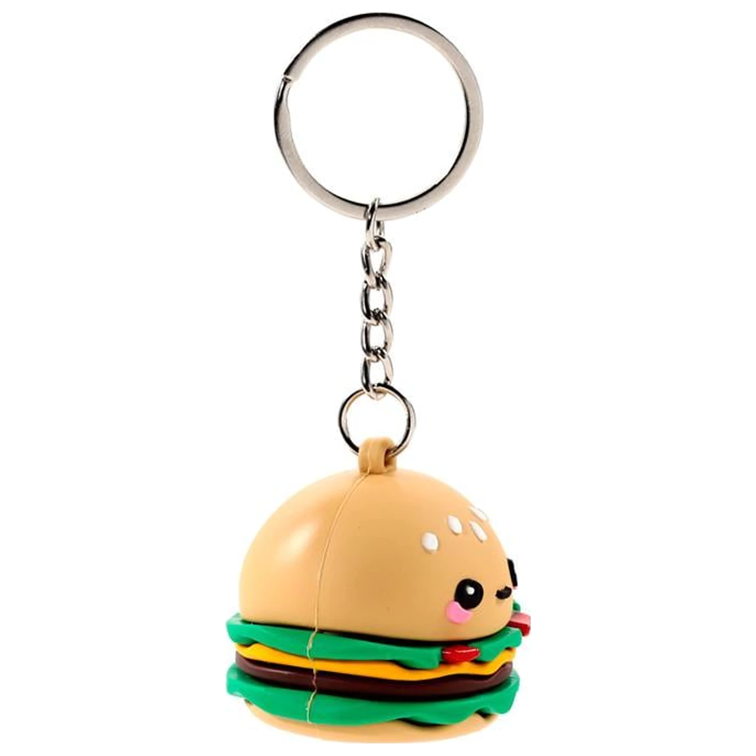 KAWAII Hammy the Burger PVC 3D privjesak za ključeve fotografija proizvoda