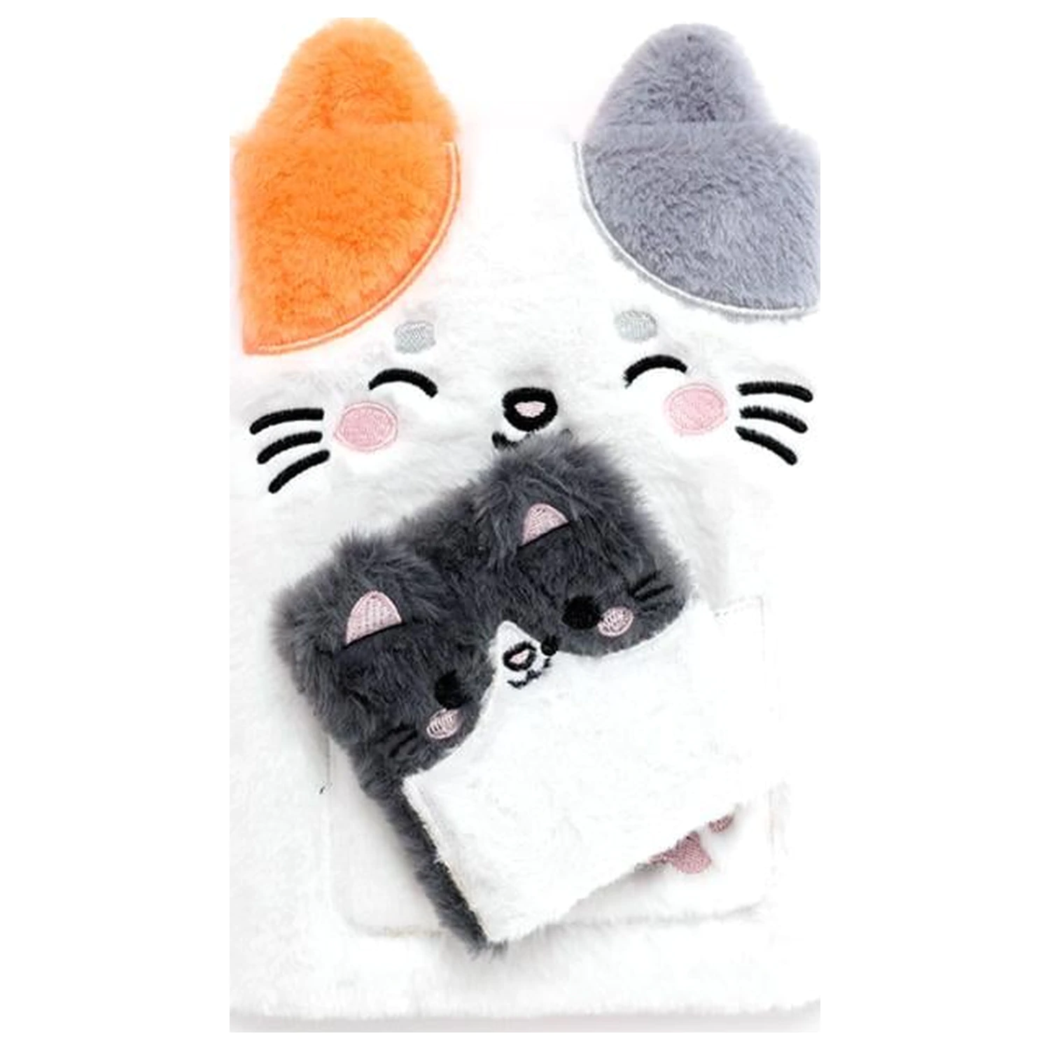 KAWAII Lola the Cat Premium Pufasta Bilježnica + 1 Mini fotografija proizvoda