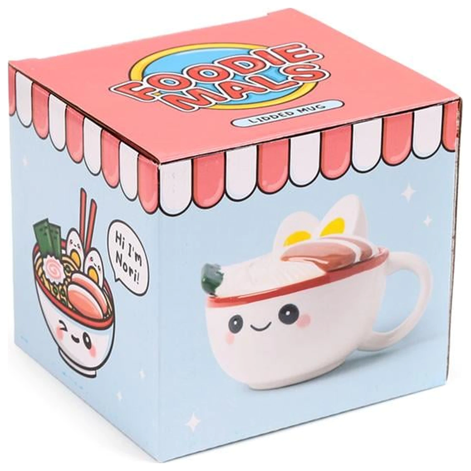 KAWAII Nori the Ramen Šalica 250ml + 3D Poklopac fotografija proizvoda