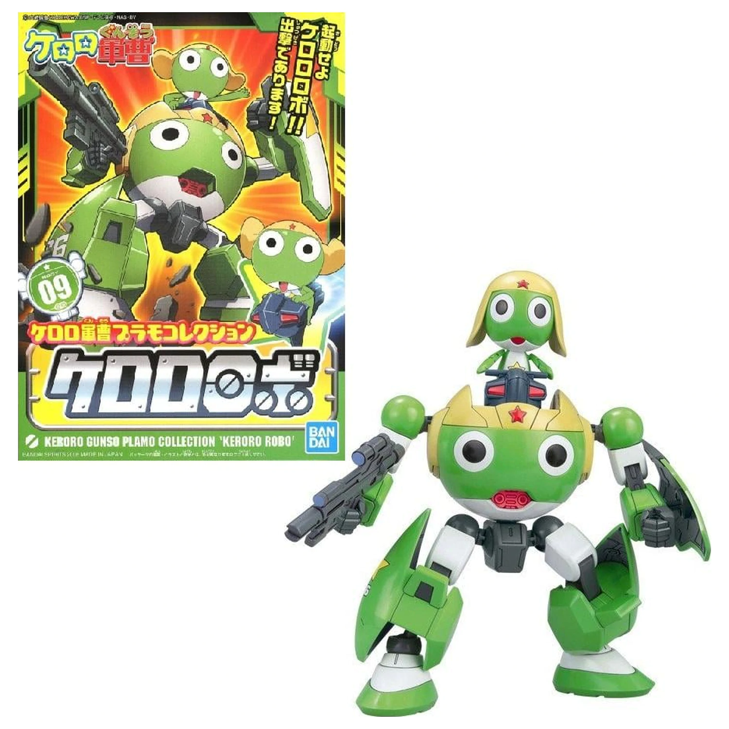 KERORO Keroro Robo komplet modela fotografija proizvoda