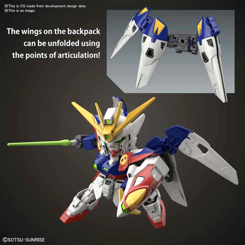 Mobile Suit Gundam Wing Wing Gundam Zero Model Kit figura fotografija proizvoda