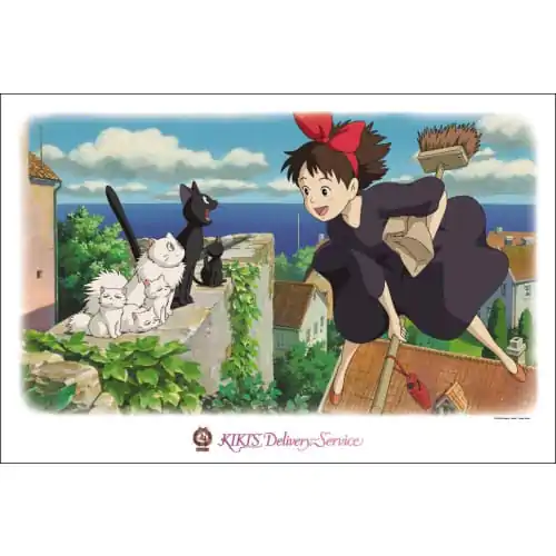 Kiki's Delivery Service Jigsaw Puzzle Kiki and the cats (1000 dijelova) fotografija proizvoda